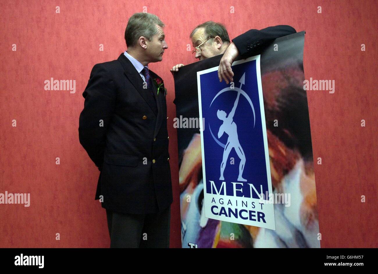 ULSTER uomini contro il cancro Foto Stock