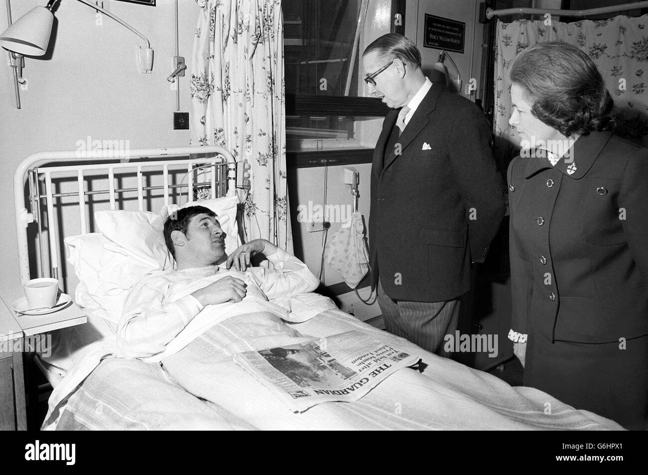 News - Old Bailey Bomba - Sindaco di Londra - St Bartolomew's Hospital Foto Stock