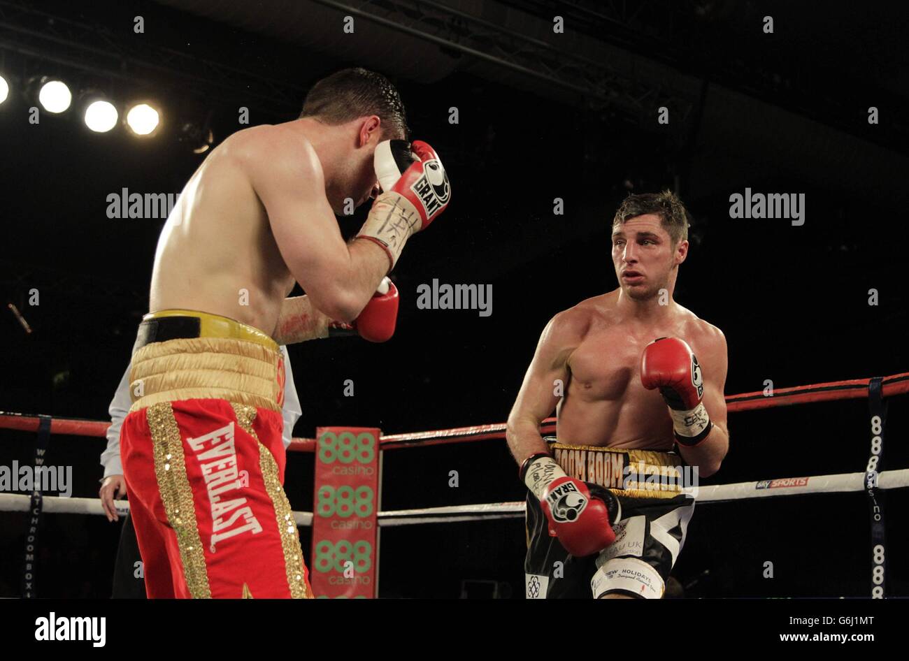 Boxing - VACANTE IBF Intercontinental Lightweight Championship - Tommy Coyle v John Simpson - Hull Arena Foto Stock