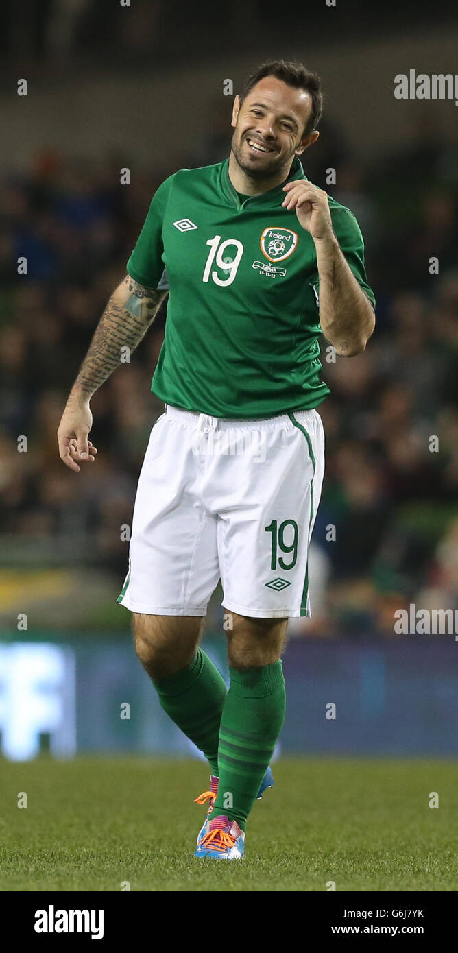 Andy Reid della Repubblica d'Irlanda durante l'International friendly presso l'Aviva Stadium, Dublino, Irlanda. Foto Stock