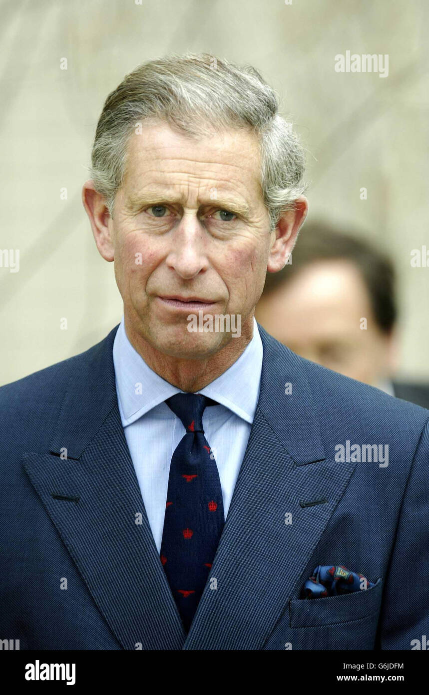 Il Principe del Galles, presidente del King's Fund, presso il St Thomas' Hospital a Londra sud, dove partecipa al lancio nazionale del programma "migliorare l'ambiente di guarigione" del King's Fund. Foto Stock