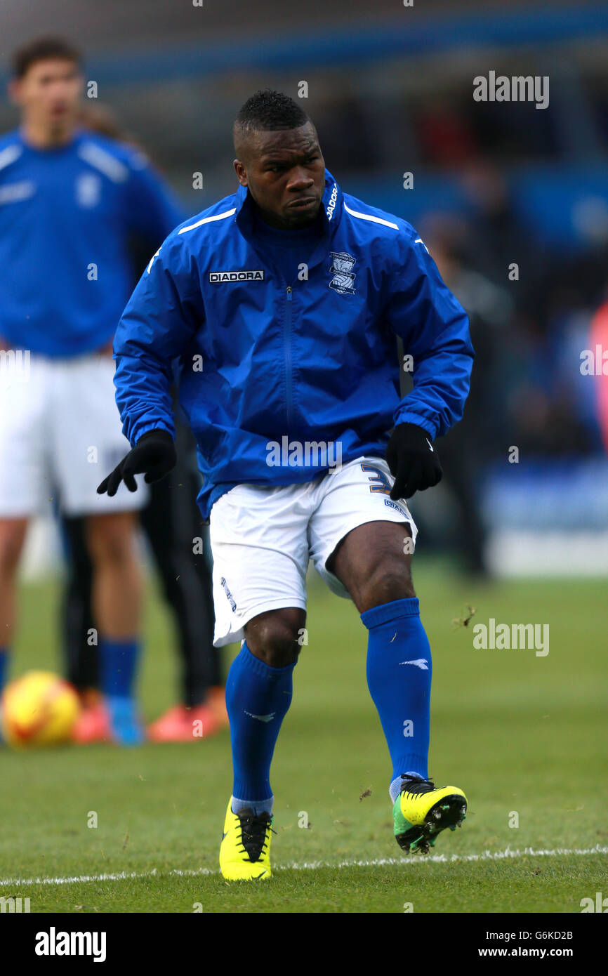 Calcio - Campionato Sky Bet - Birmingham City / Blackpool - St Andrew's. Aaron McLean di Birmingham Foto Stock
