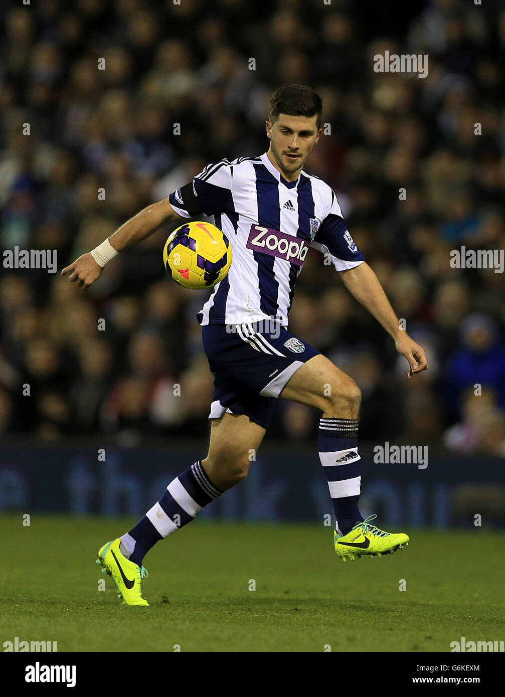 Calcio - Barclays Premier League - West Bromwich Albion v Aston Villa - The Hawthorns. Shane Long, West Bromwich Albion Foto Stock