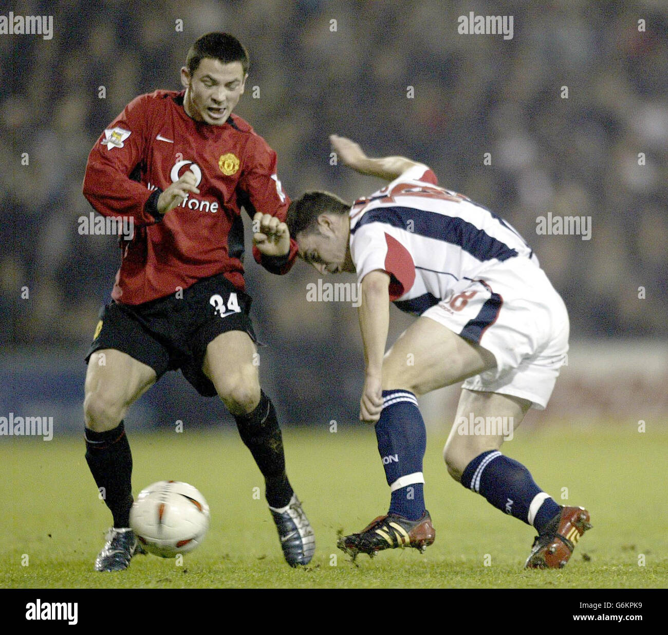 FA Carling Cup 4° round Foto Stock