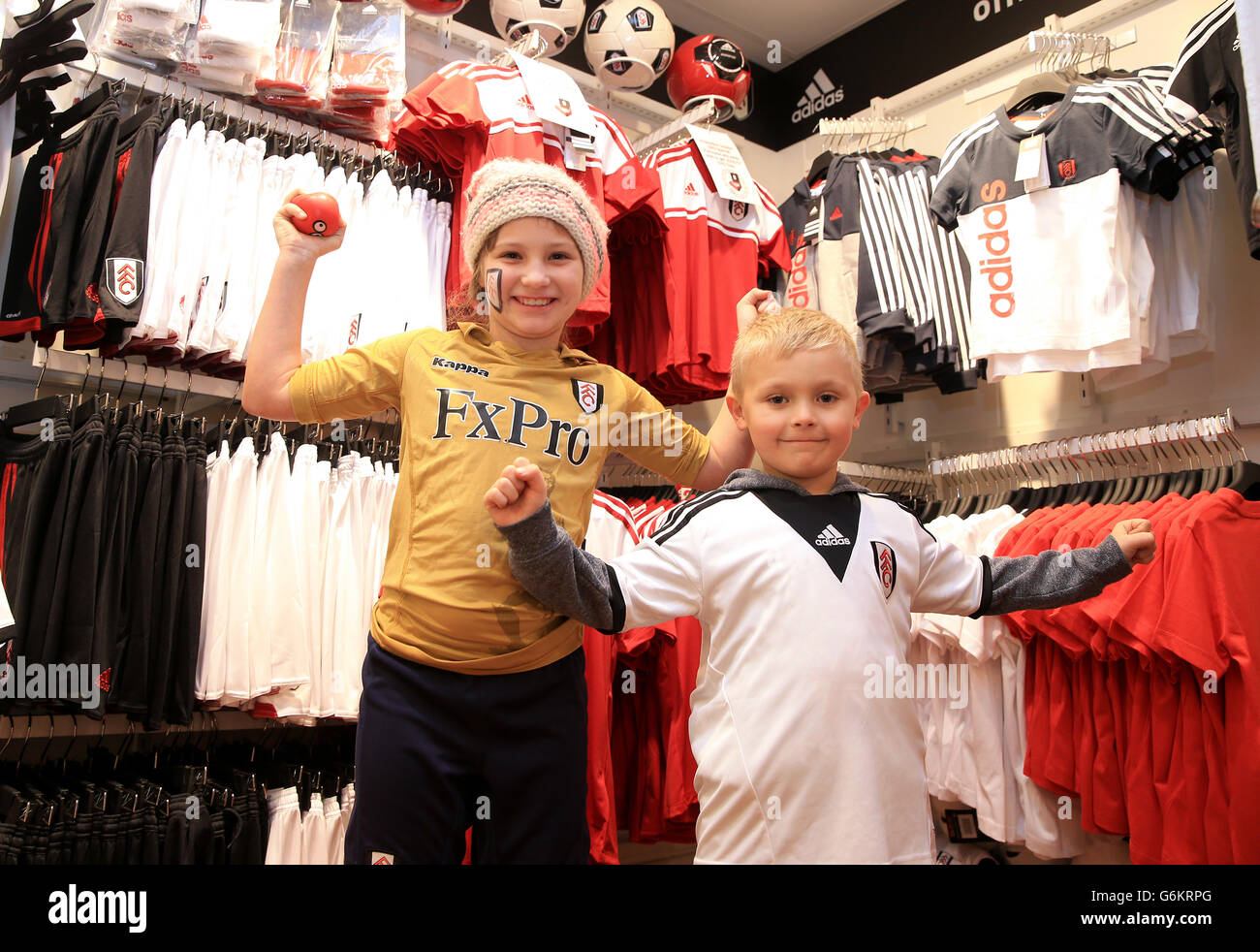 Calcio - Fulham FC Natale al Cottage evento - Craven Cottage Foto Stock