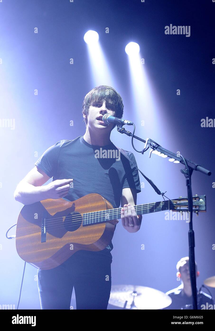 XFM Winter Wonderland - Manchester. Jake Bugg suona al Winter Wonderland 2013 della XFM, all'O2 Apollo Manchester. Foto Stock