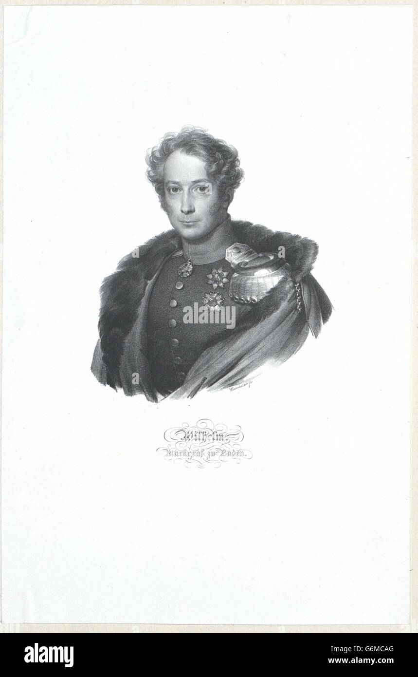 Wilhelm, Markgraf von Baden Foto Stock