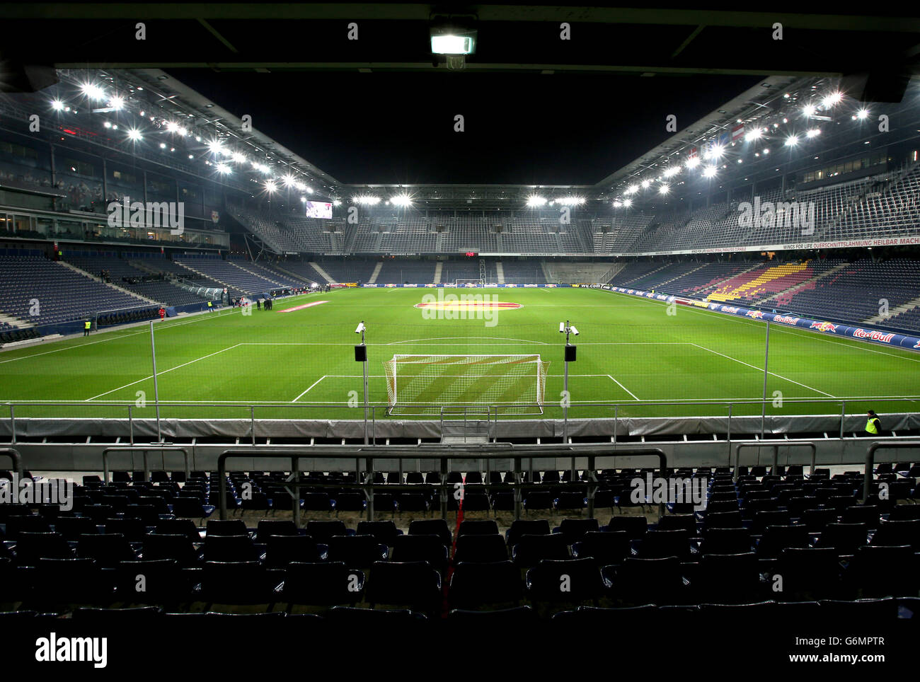 Soccer - UEFA Europa League - Gruppo C - Red Bull Salisburgo v Esbjerg - Red Bull Arena Foto Stock