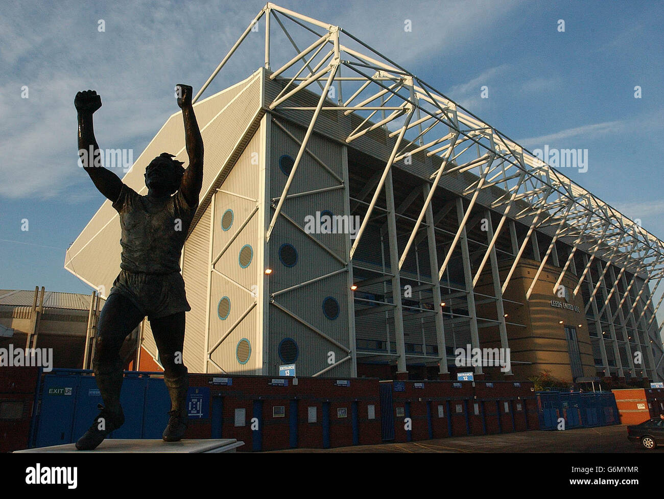 Elland Road. Campo da calcio Leeds United Elland Road. Foto Stock