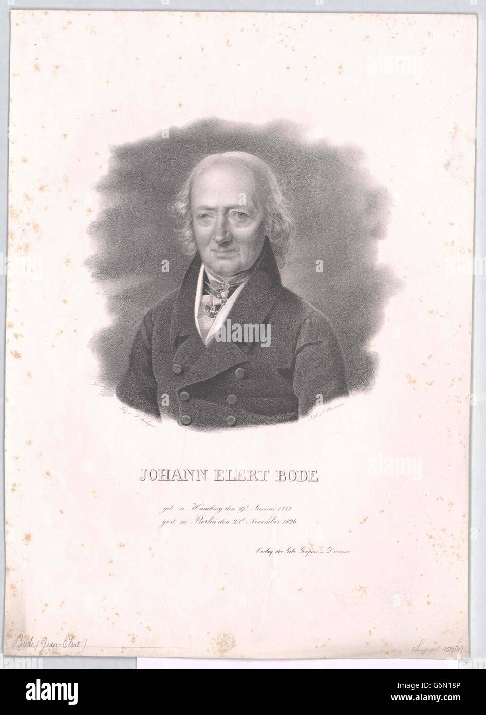 Johann bode immagini e fotografie stock ad alta risoluzione - Alamy