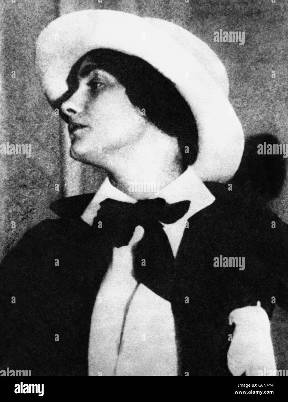 Grandi icone della moda - Coco Chanel Foto Stock