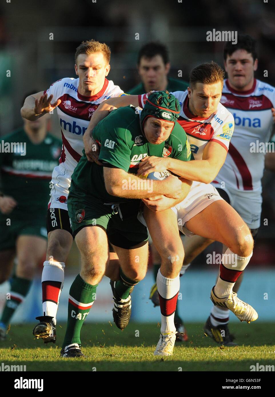 Rugby Union - Aviva Premiership - Leicester Tigers v vendita squali - Welford Road Foto Stock
