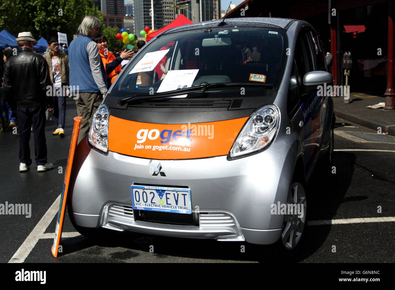 Andare a prendere il car sharing service in Melbourne Victoria Australia Foto Stock