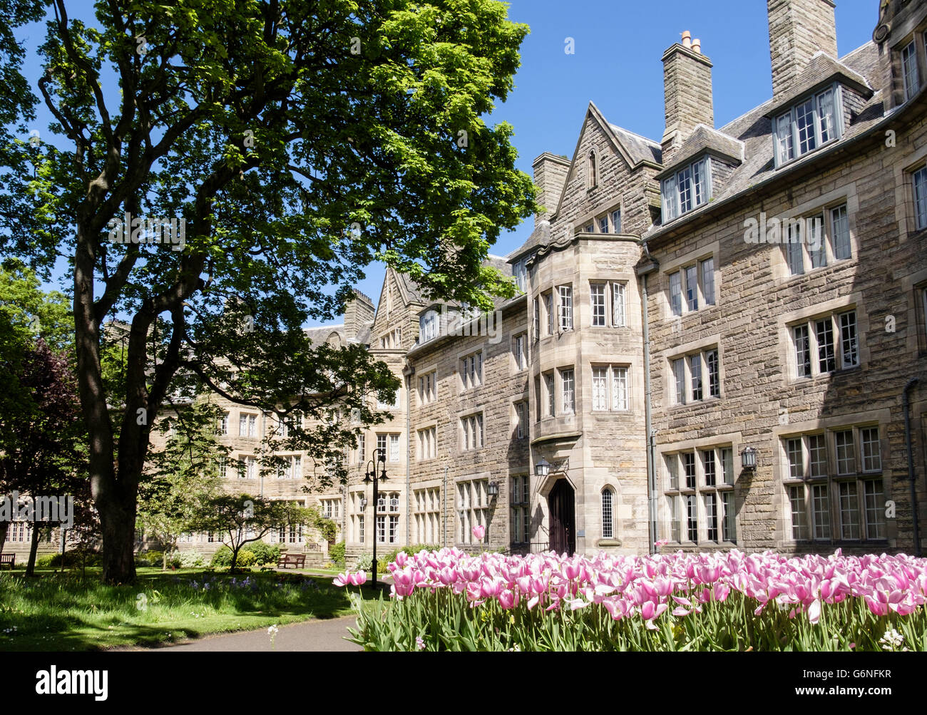 St Salvator sale del residence per studenti sistemazione presso università scozzese di St Andrews in Royal Burgh di St Andrews Fife Scozia UK Foto Stock