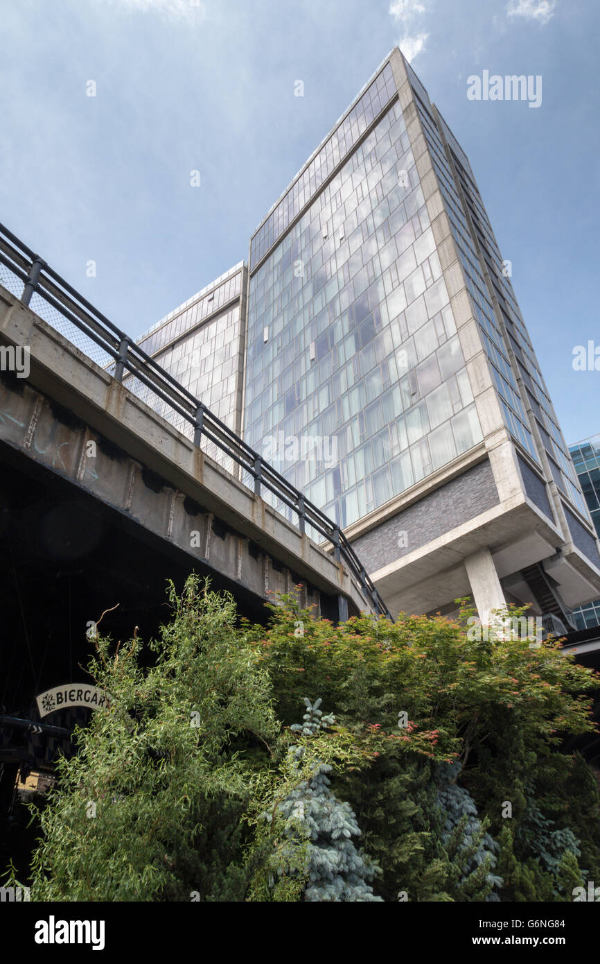 Lo standard High Line Hotel, NYC Foto Stock