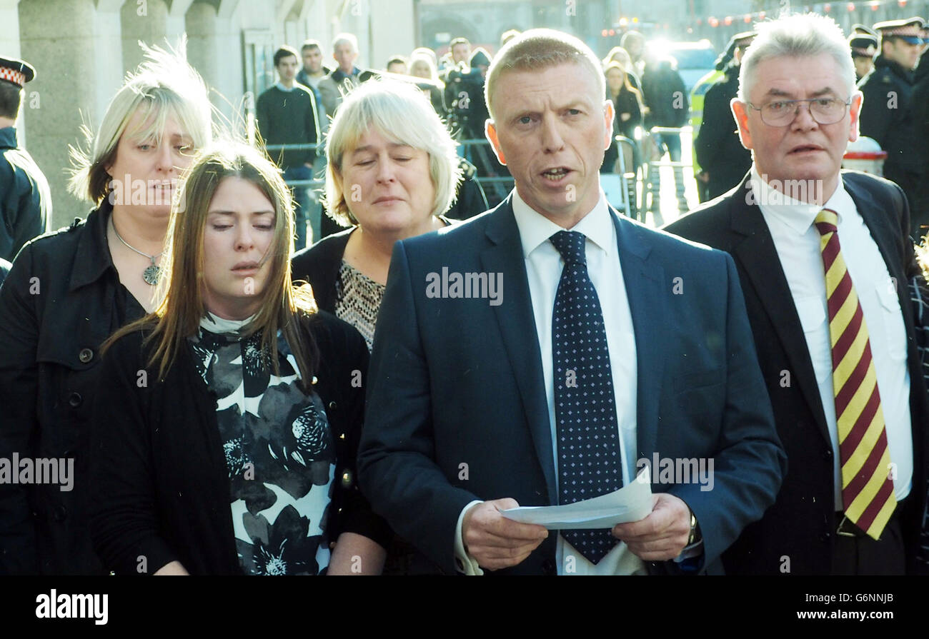 Fusilier Lee Rigby omicidio trial Foto Stock