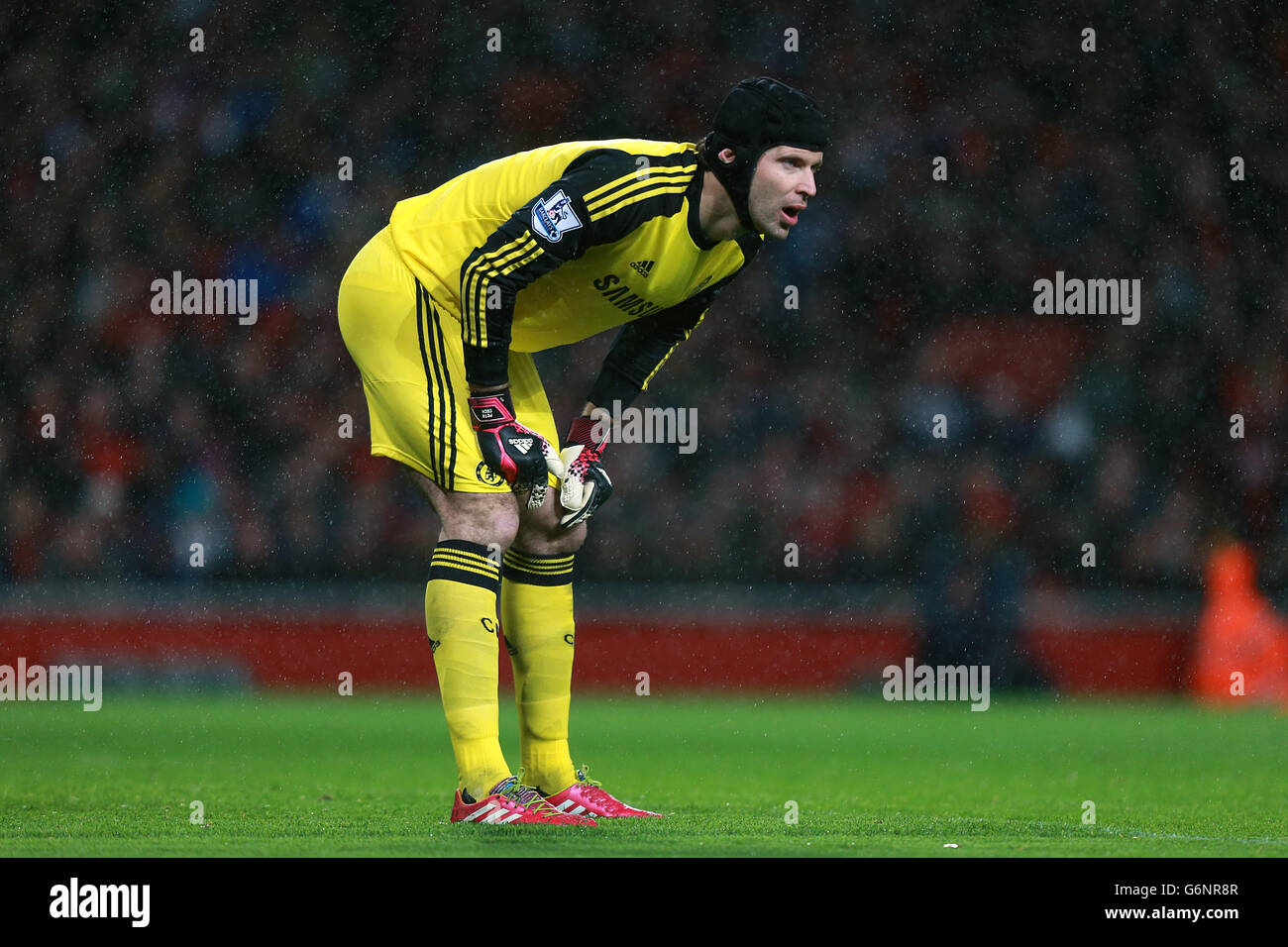 Calcio - Barclays Premier League - Arsenal v Chelsea - Emirates Stadium. Petr Cech, portiere del Chelsea Foto Stock