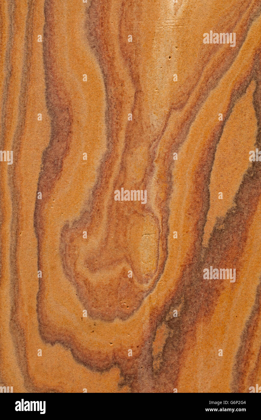 Pietra arenaria, India, 'Rainbow' arenaria Foto Stock