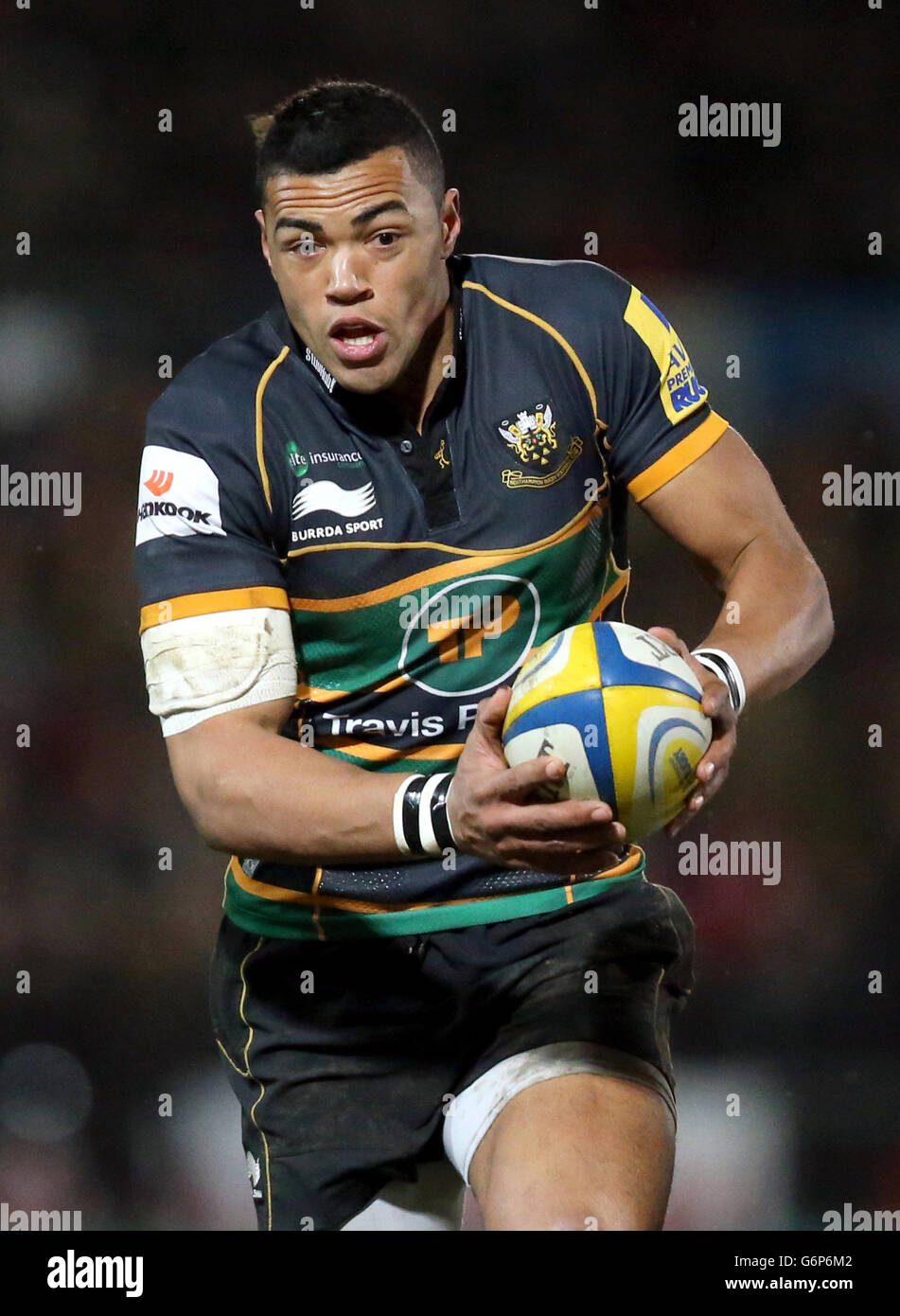 Rugby Union - Aviva Premiership - Northampton Saints v arlecchini - Franklin's Gardens Foto Stock