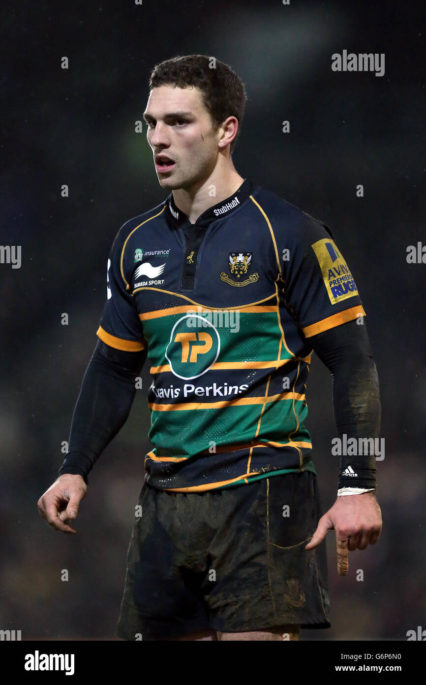 Rugby Union - Aviva Premiership - Northampton Saints v arlecchini - Franklin's Gardens Foto Stock