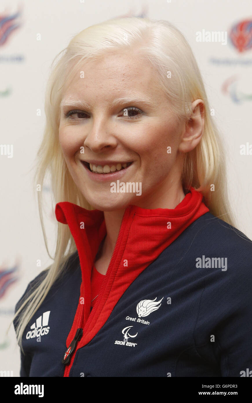 Paralimpiadi Invernali - Team paralimpico GB di lancio per Sochi - Radisson Blu Hotel Foto Stock