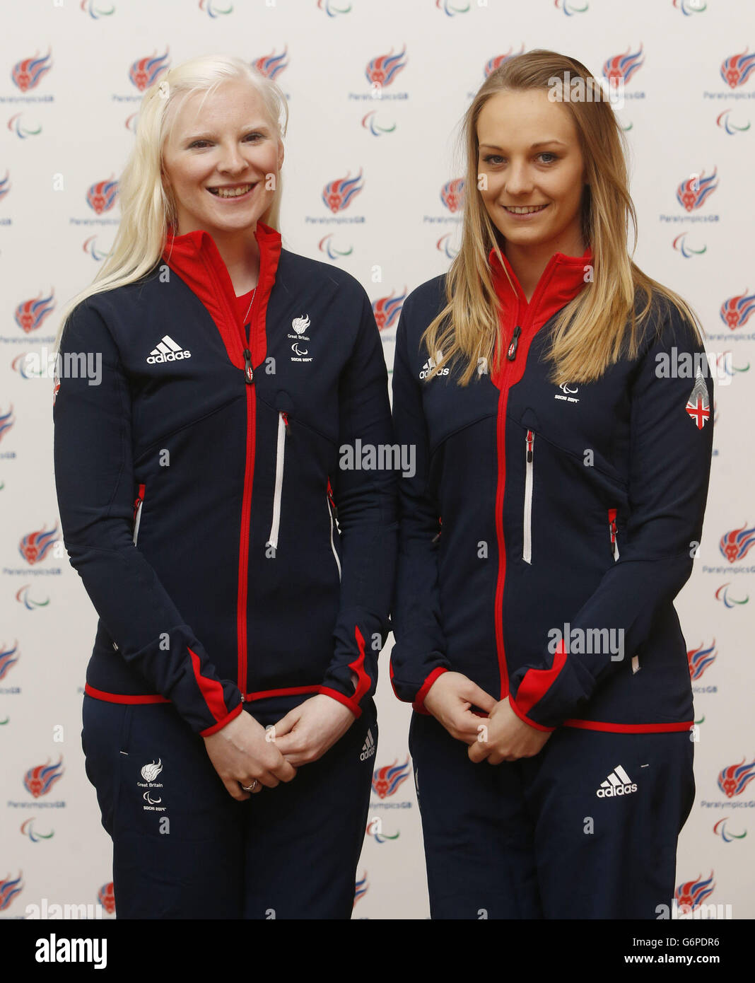 Paralimpiadi Invernali - Team paralimpico GB di lancio per Sochi - Radisson Blu Hotel Foto Stock