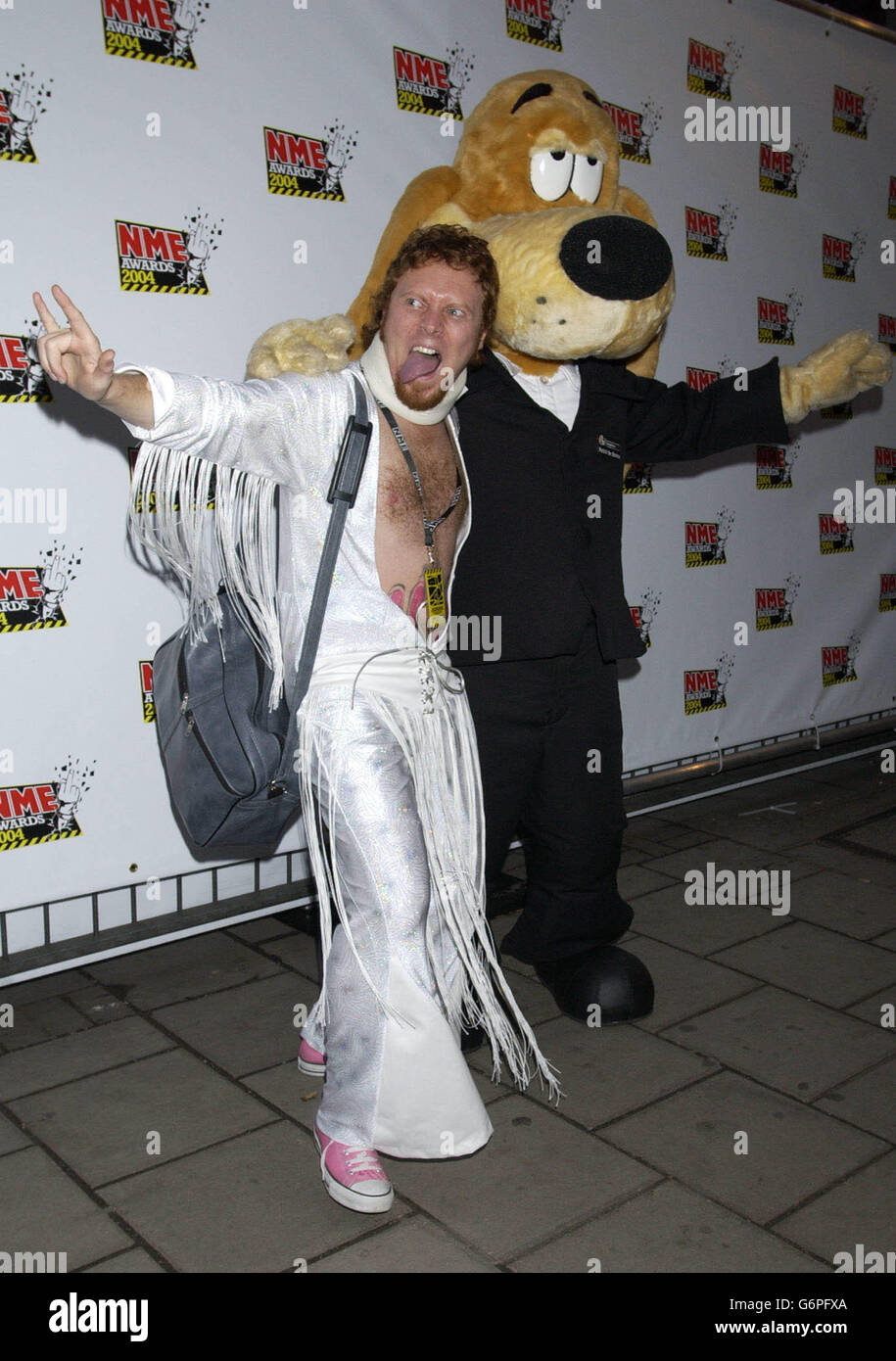 Avid Merrion NME Awards 2004 Foto Stock
