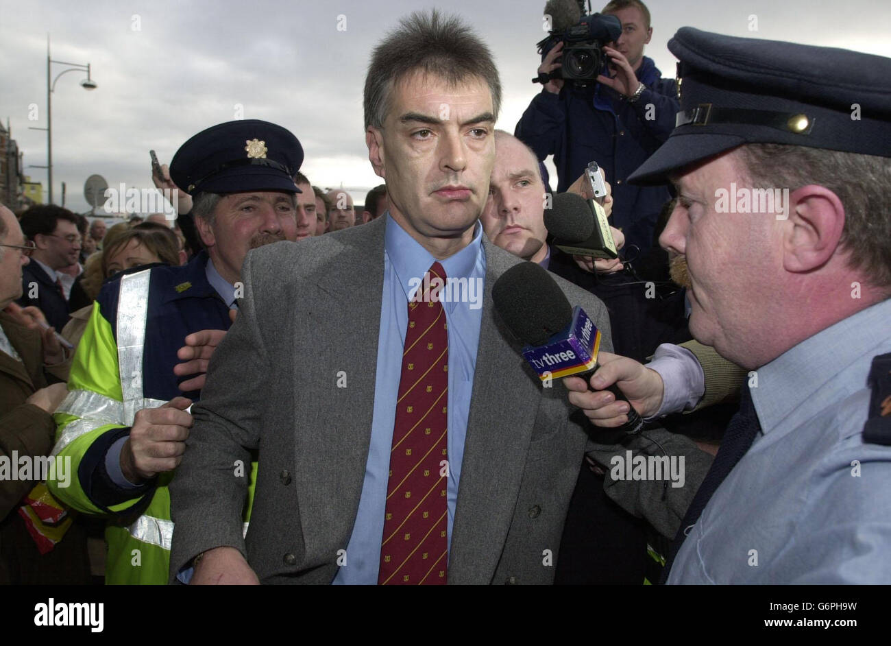 Ian Bailey aggiudicato danni in tribunale Foto Stock