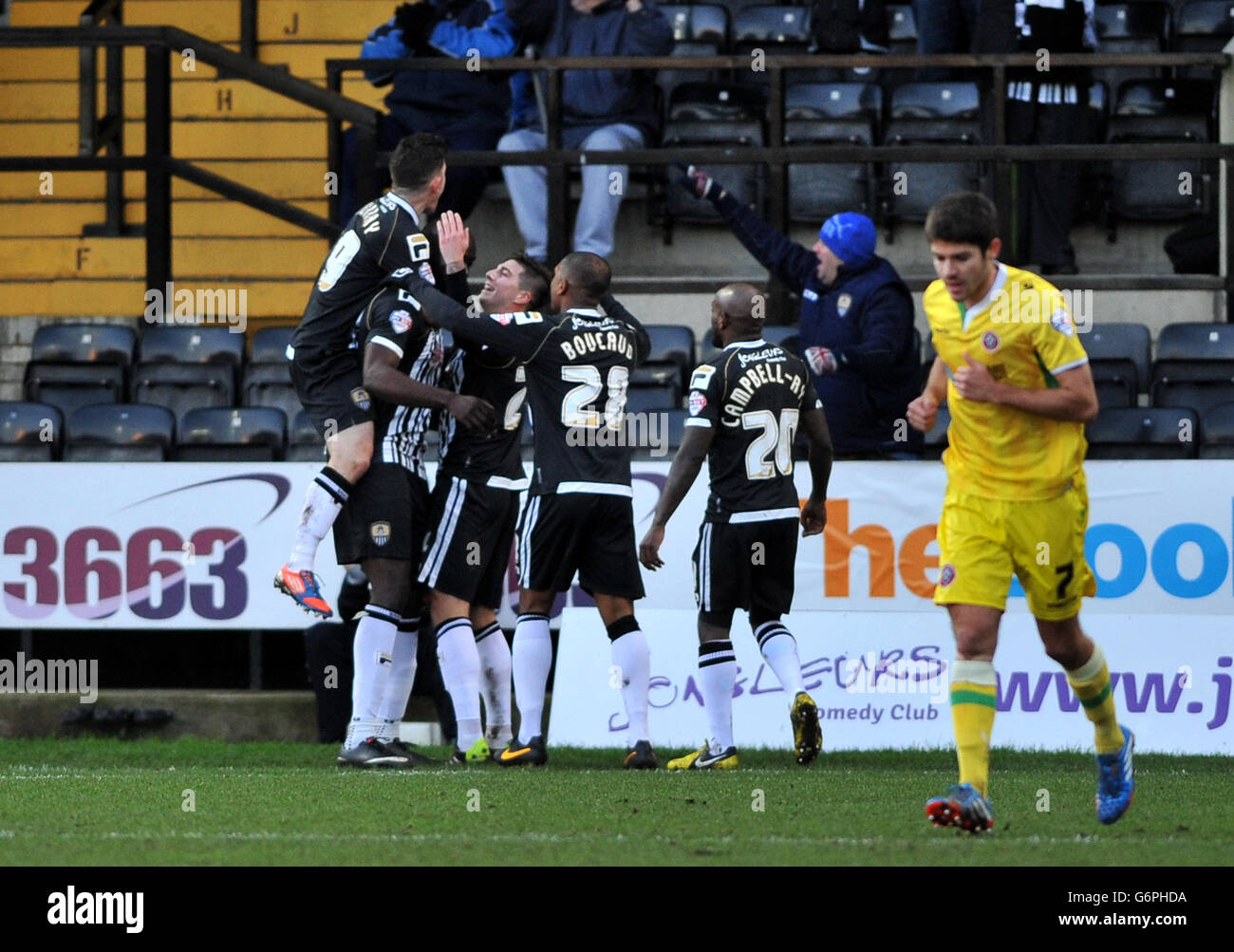 Calcio - Sky lega Bet One - Notts County v Sheffield United - Meadow Lane Foto Stock