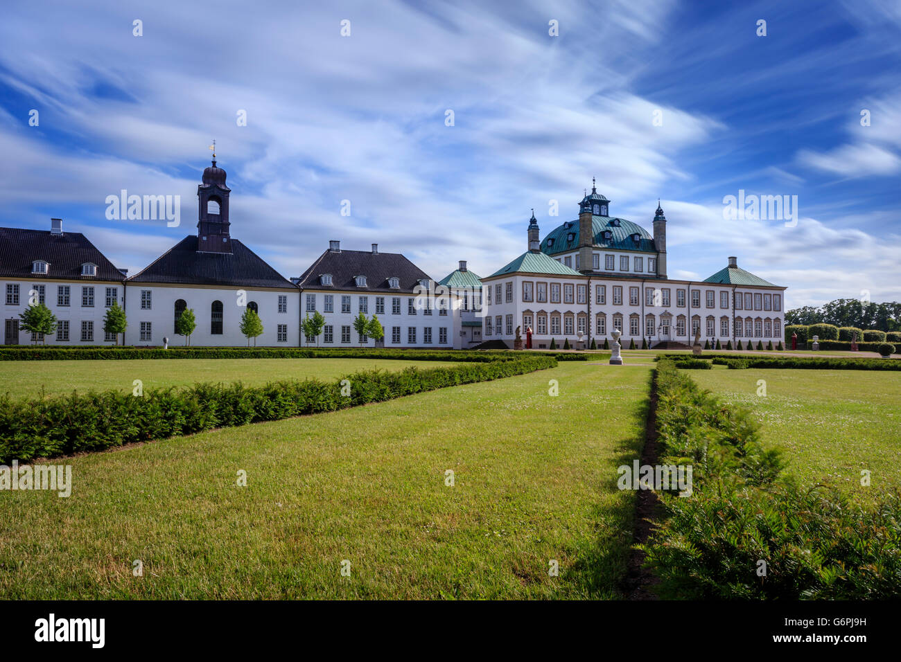 Il castello di fredensborg in Danimarca Foto Stock
