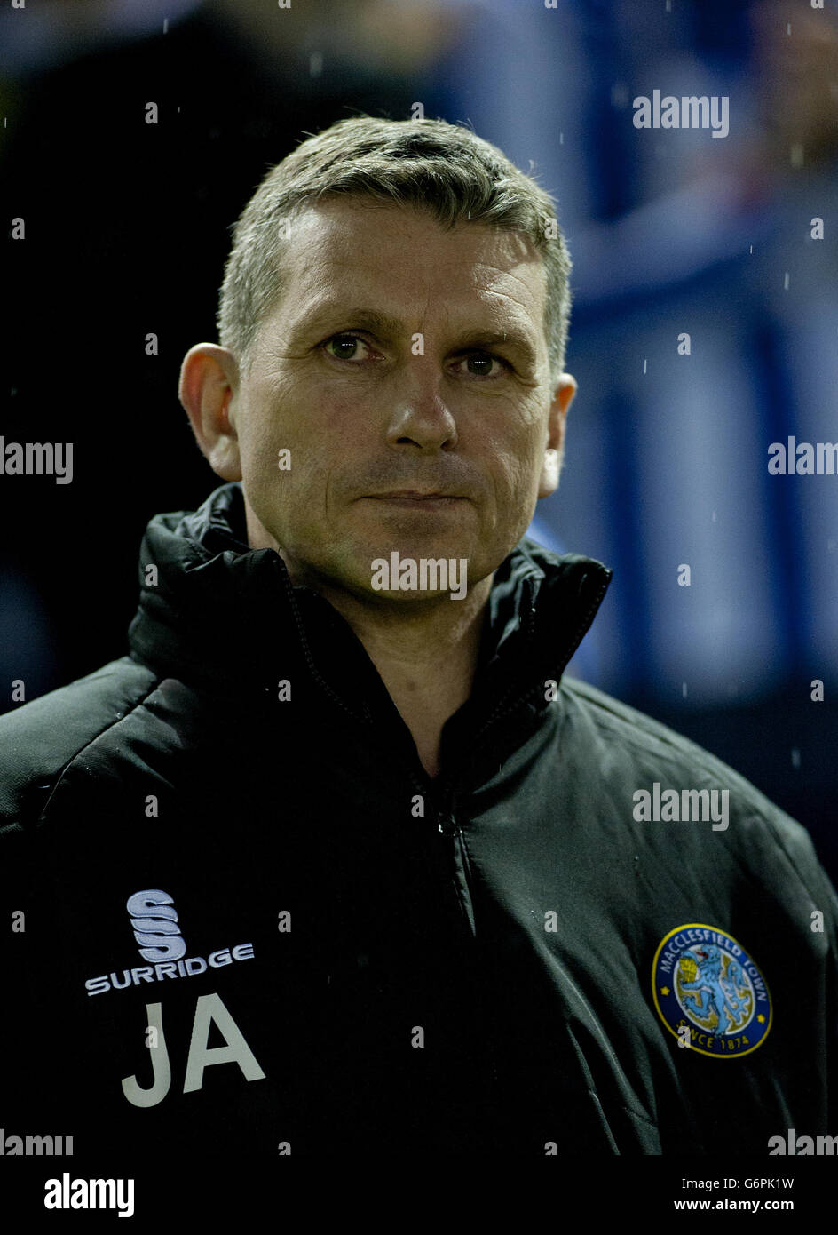 Calcio - fa Cup - terzo turno - Replay - Sheffield Mercoledì v Macclesfield Town - Hillsborough. John Askey, responsabile della città di Macclesfield Foto Stock