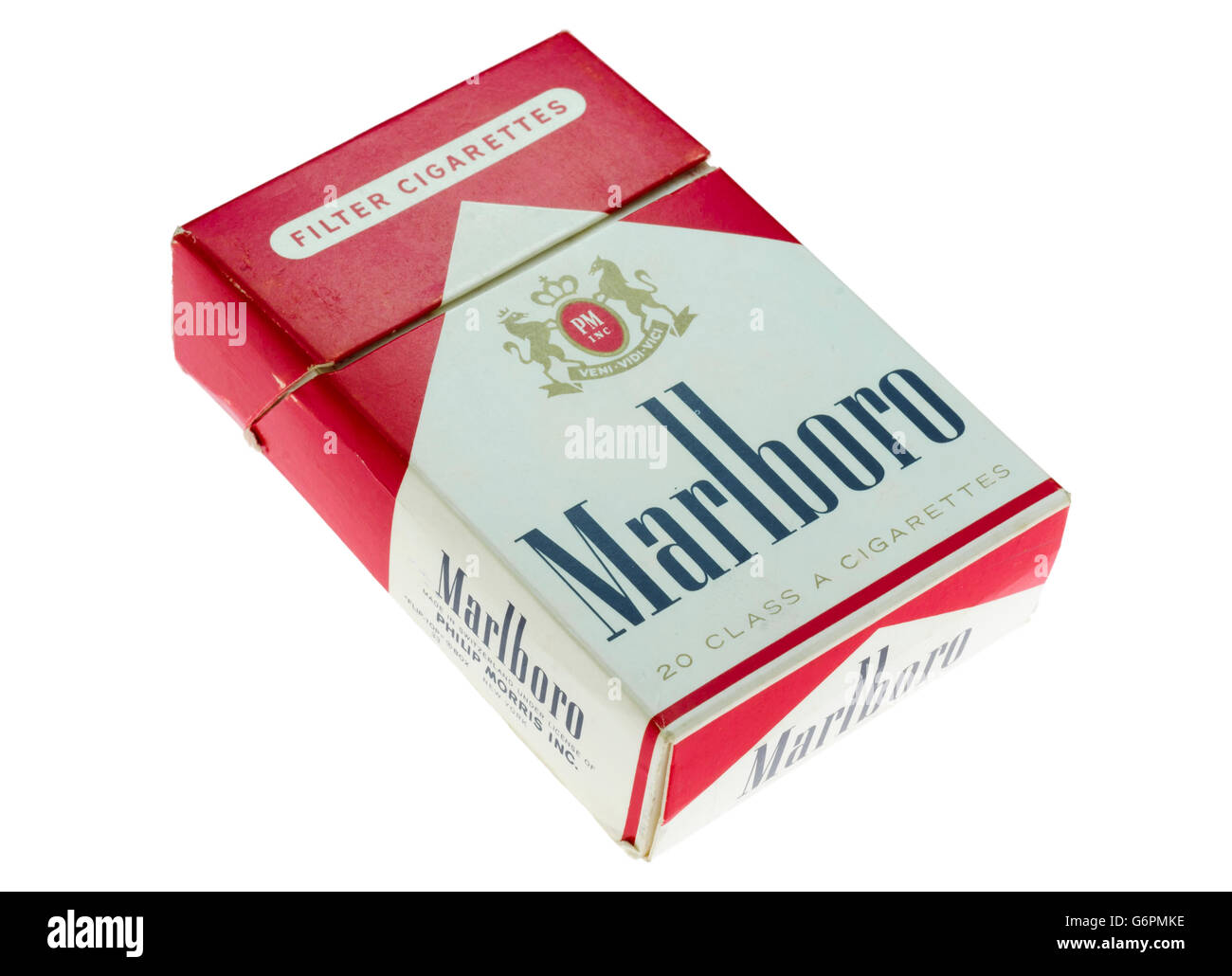 Pacchetto di 20 sigarette Marlboro Foto stock - Alamy