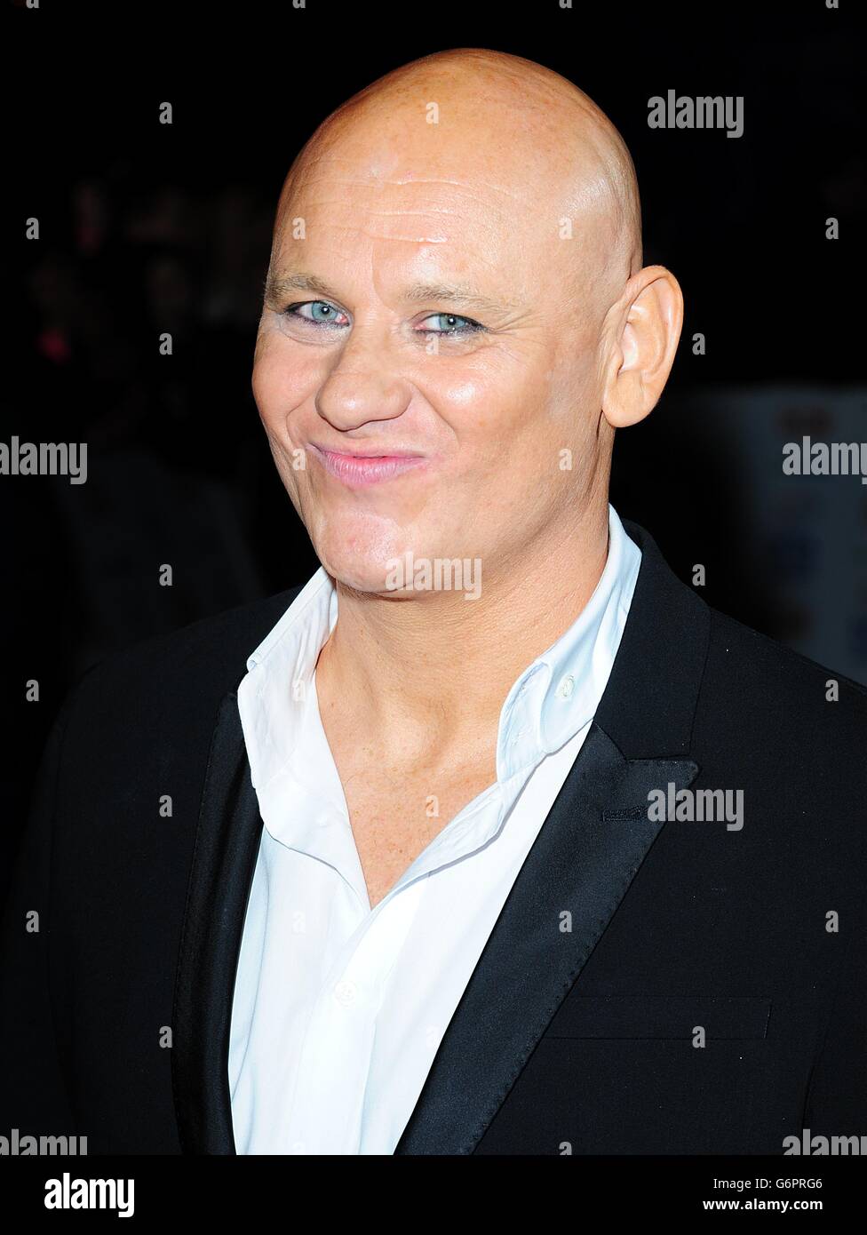 Terry Alderton arriva per il 2014 National Television Awards alla O2 Arena, Londra. Foto Stock