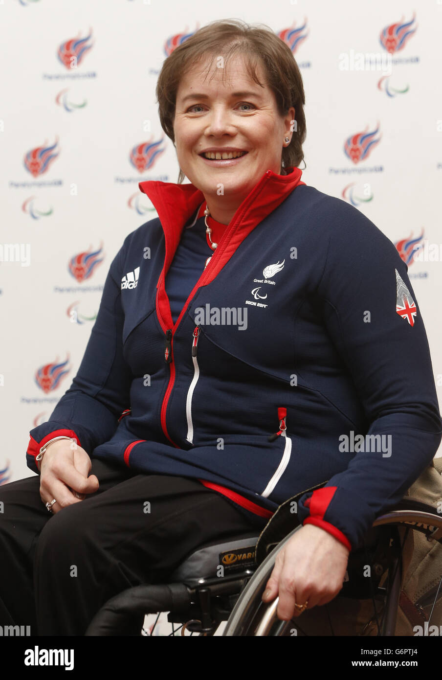 Paralimpiadi Invernali - Team paralimpico GB di lancio per Sochi - Radisson Blu Hotel Foto Stock