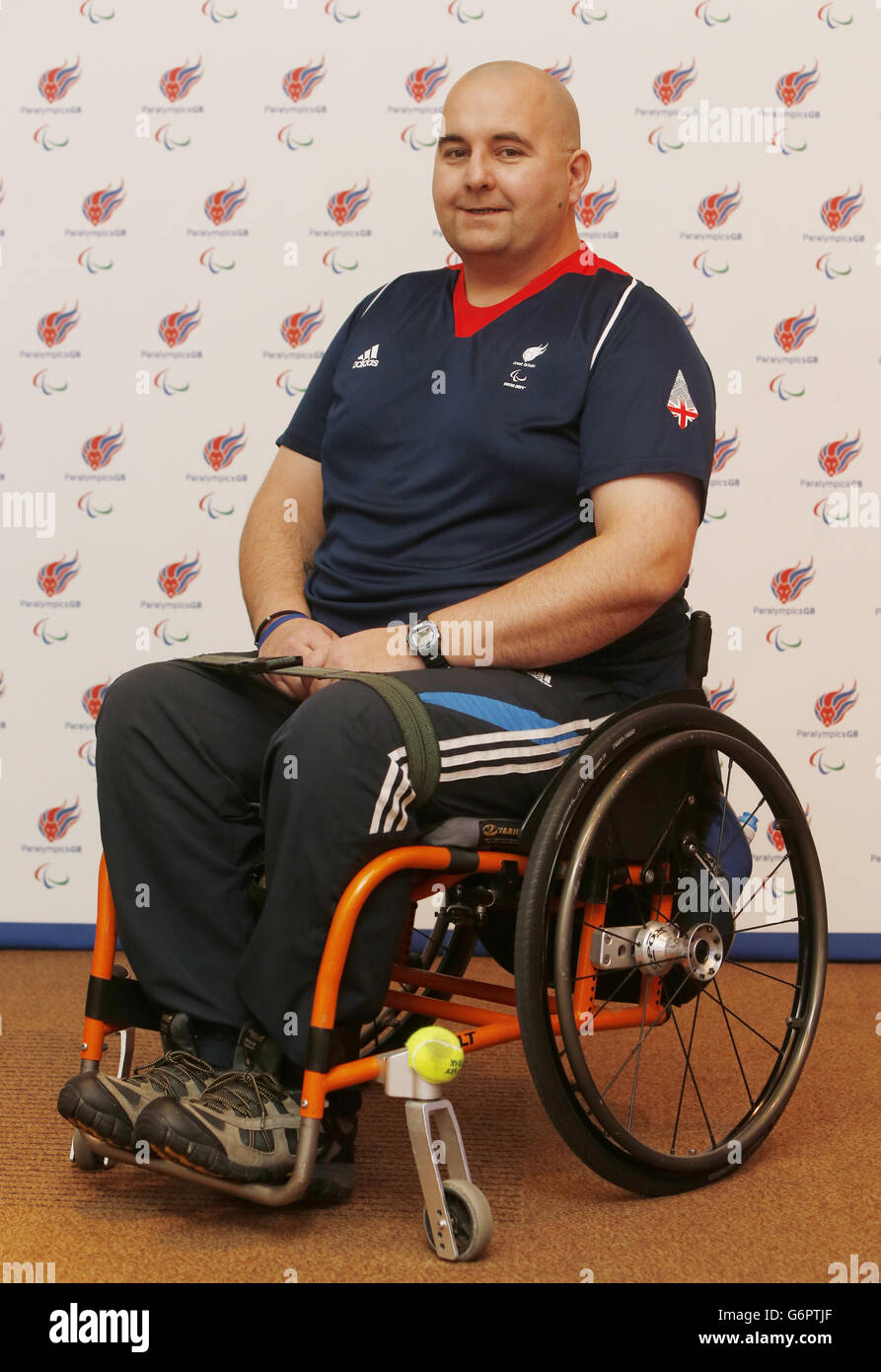 Paralimpiadi Invernali - Team paralimpico GB di lancio per Sochi - Radisson Blu Hotel Foto Stock