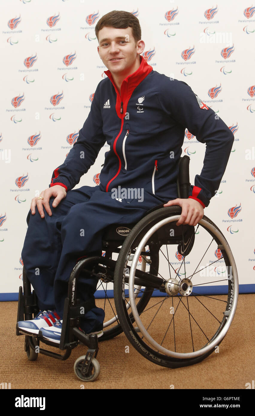 Paralimpiadi Invernali - Team paralimpico GB di lancio per Sochi - Radisson Blu Hotel Foto Stock