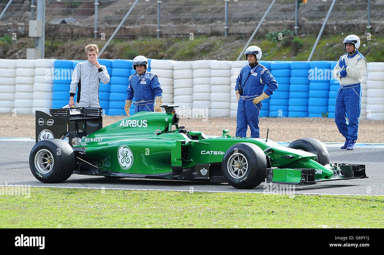 Formula Uno - 2014 Test - Giorno 2 - Circuito de Jerez Foto Stock