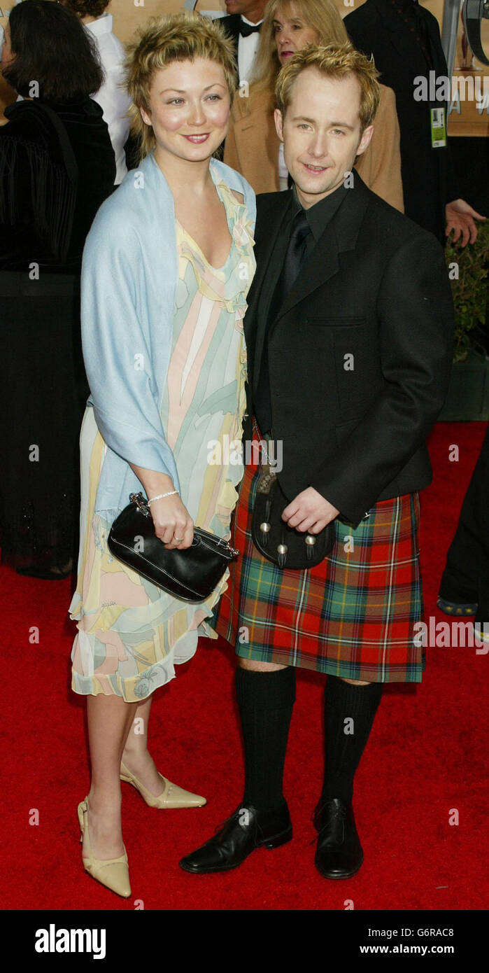 L'attore Billy Boyd arriva allo Screen Actors Guild Awards di Los Angeles, California. Foto Stock