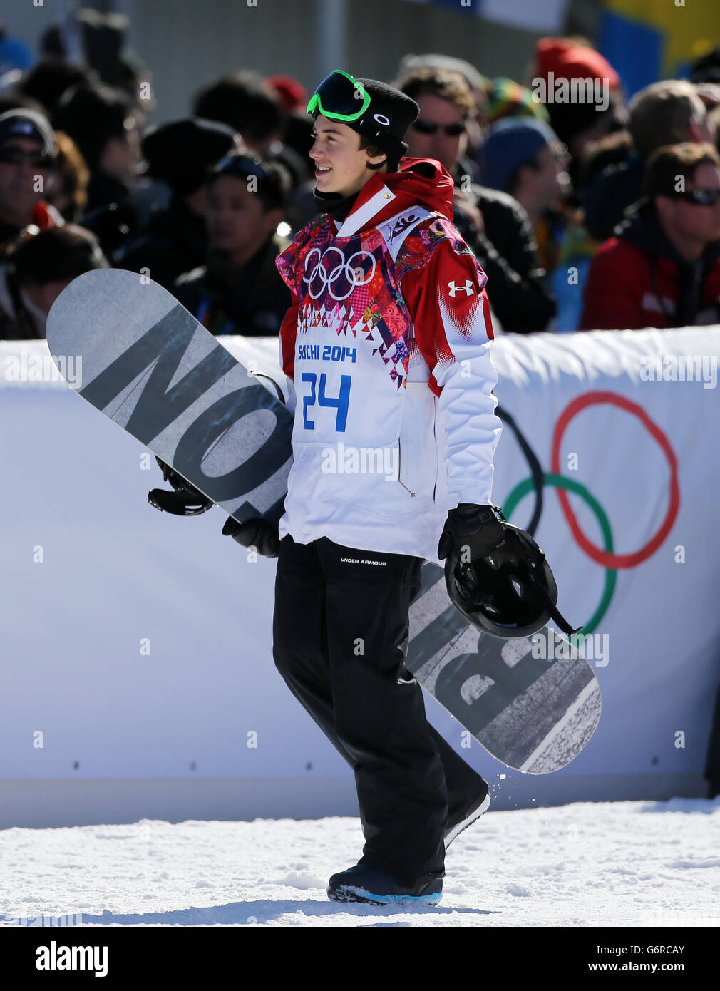 Sochi Giochi olimpici invernali - Giorno 1 Foto Stock