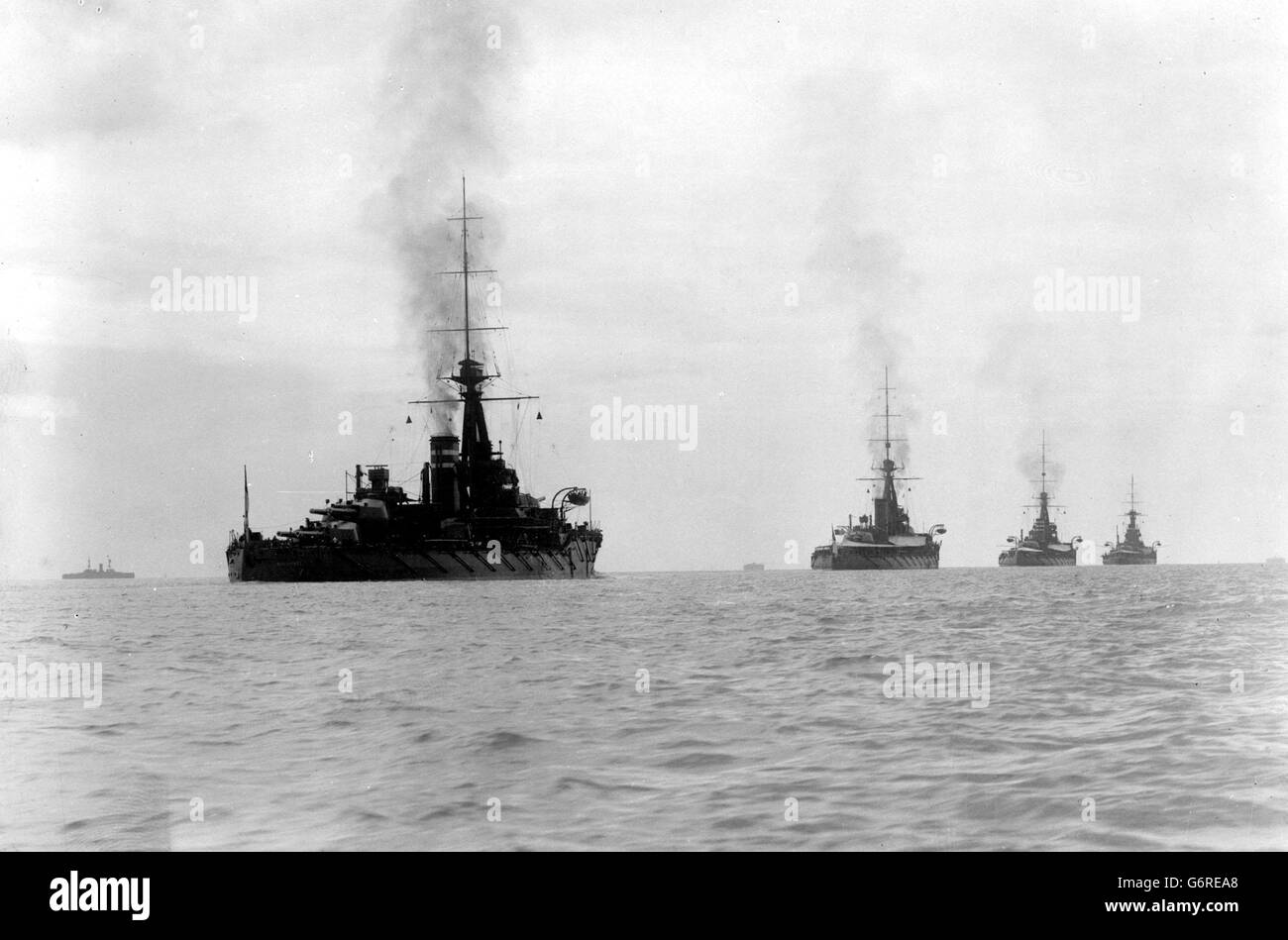 La battaglia dello Jutland Foto Stock