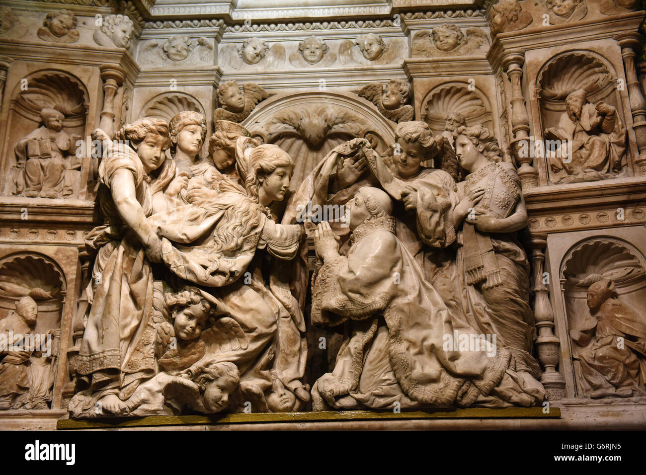 Cattedrale di Toledo Spagna la capilla de la descension Foto Stock