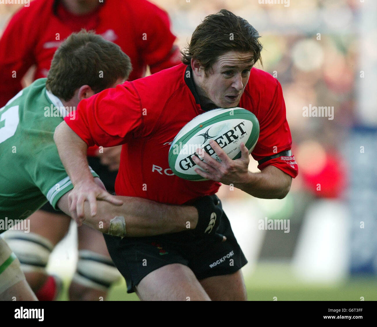 RBS 6 Nations Shane Williams. Shane Williams of Wales durante la partita RBS 6 Nations a Lansdowne Road, Dublino. Foto Stock