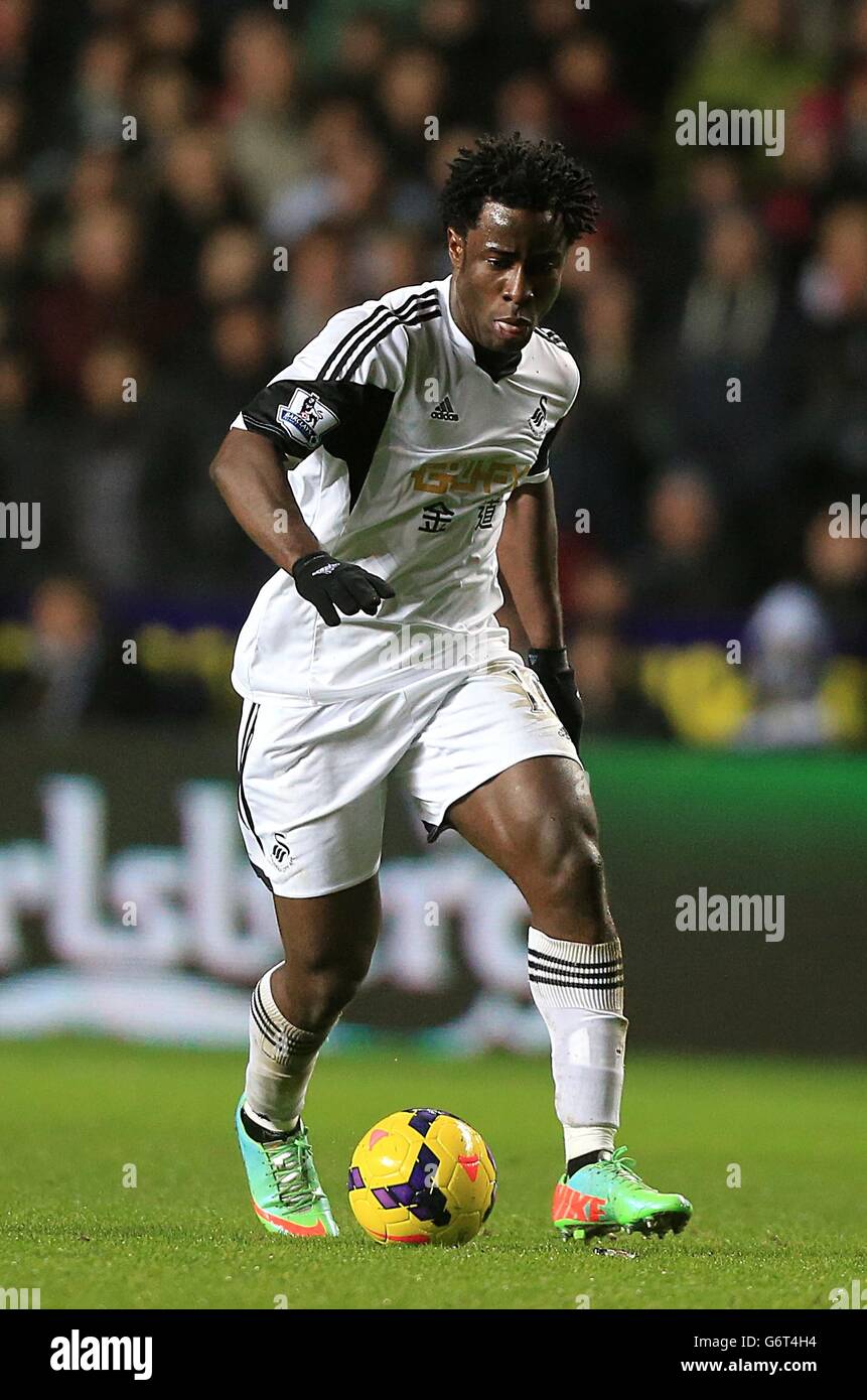 Calcio - Barclays Premier League - Swansea City v Cardiff City - Liberty Stadium. Wilfried Bony, Swansea City Foto Stock