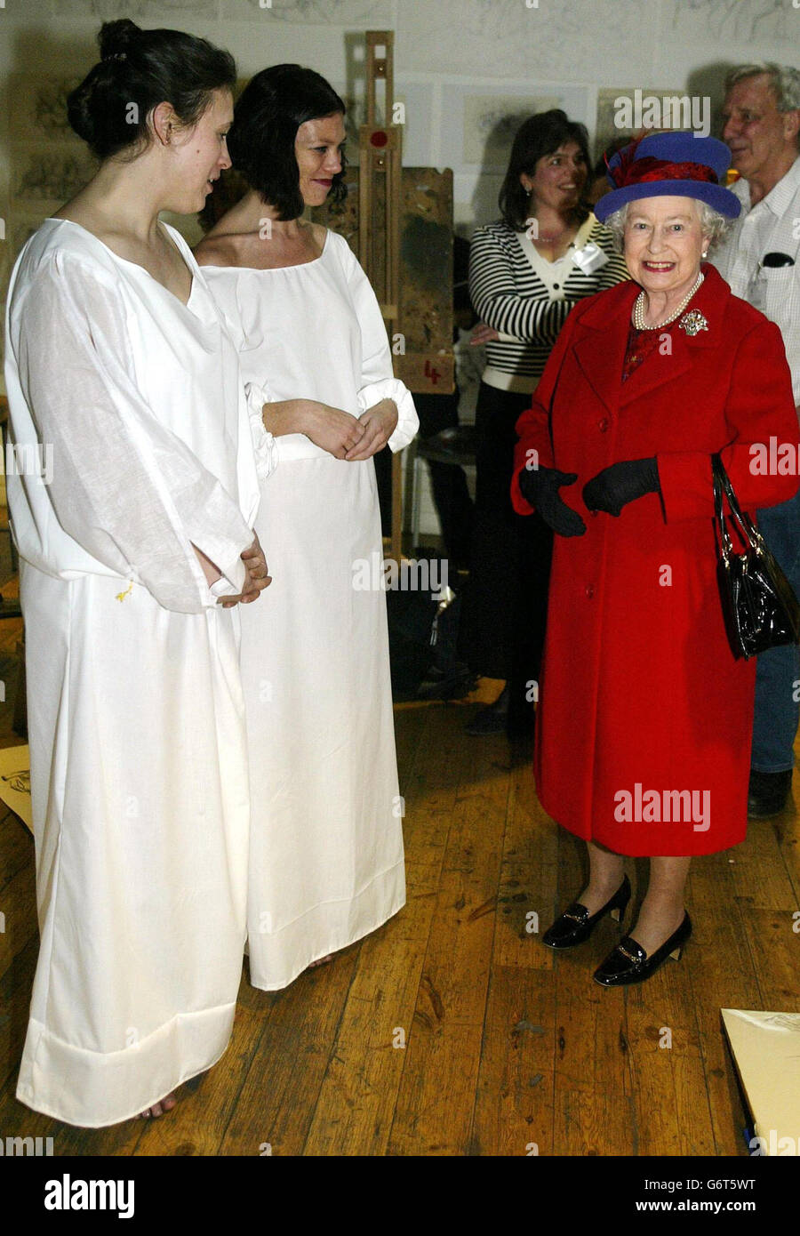 Queen Elizabeth II presso il principe della Fondazione Foto Stock