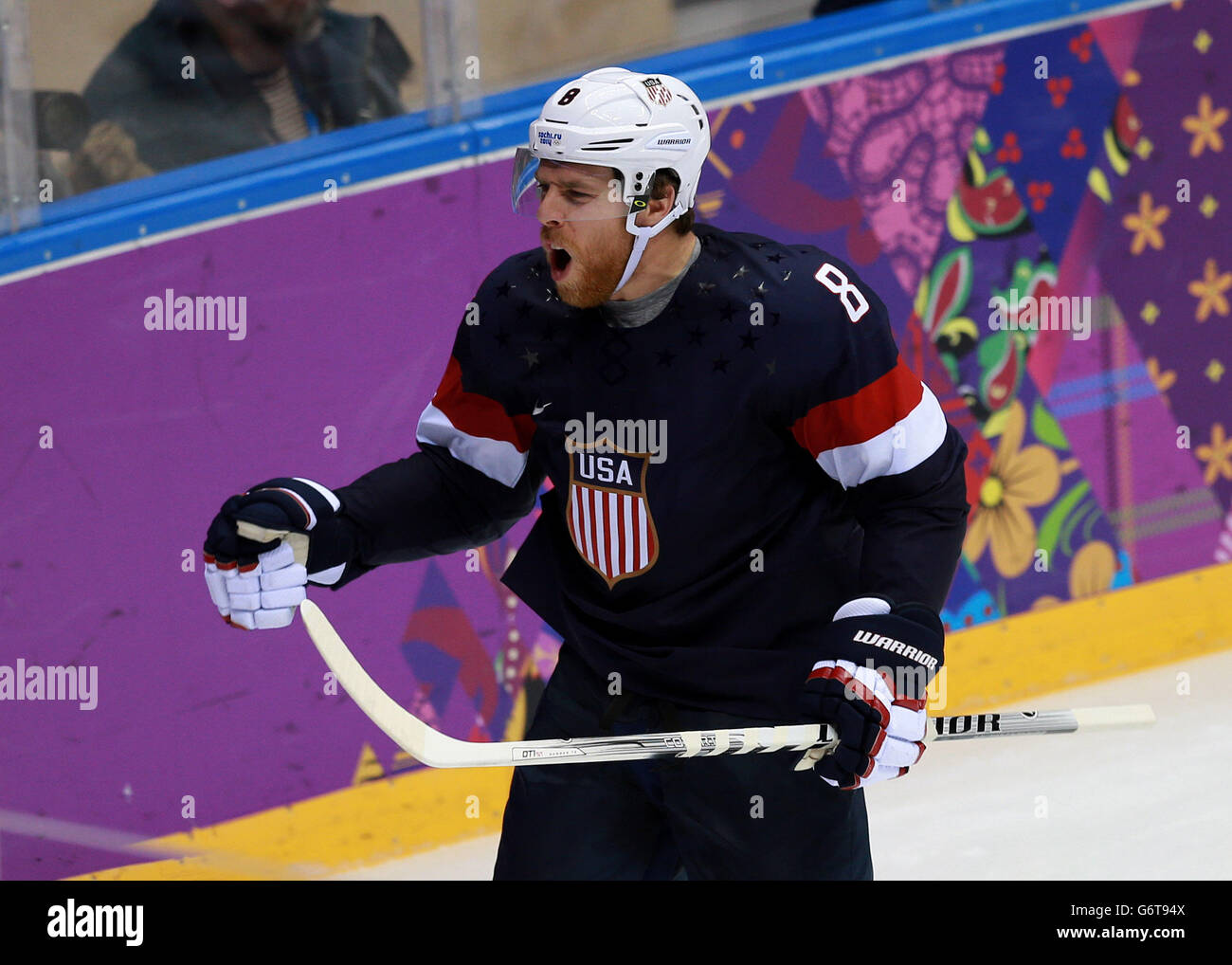 Sochi Giochi olimpici invernali - Giorno 8 Foto Stock