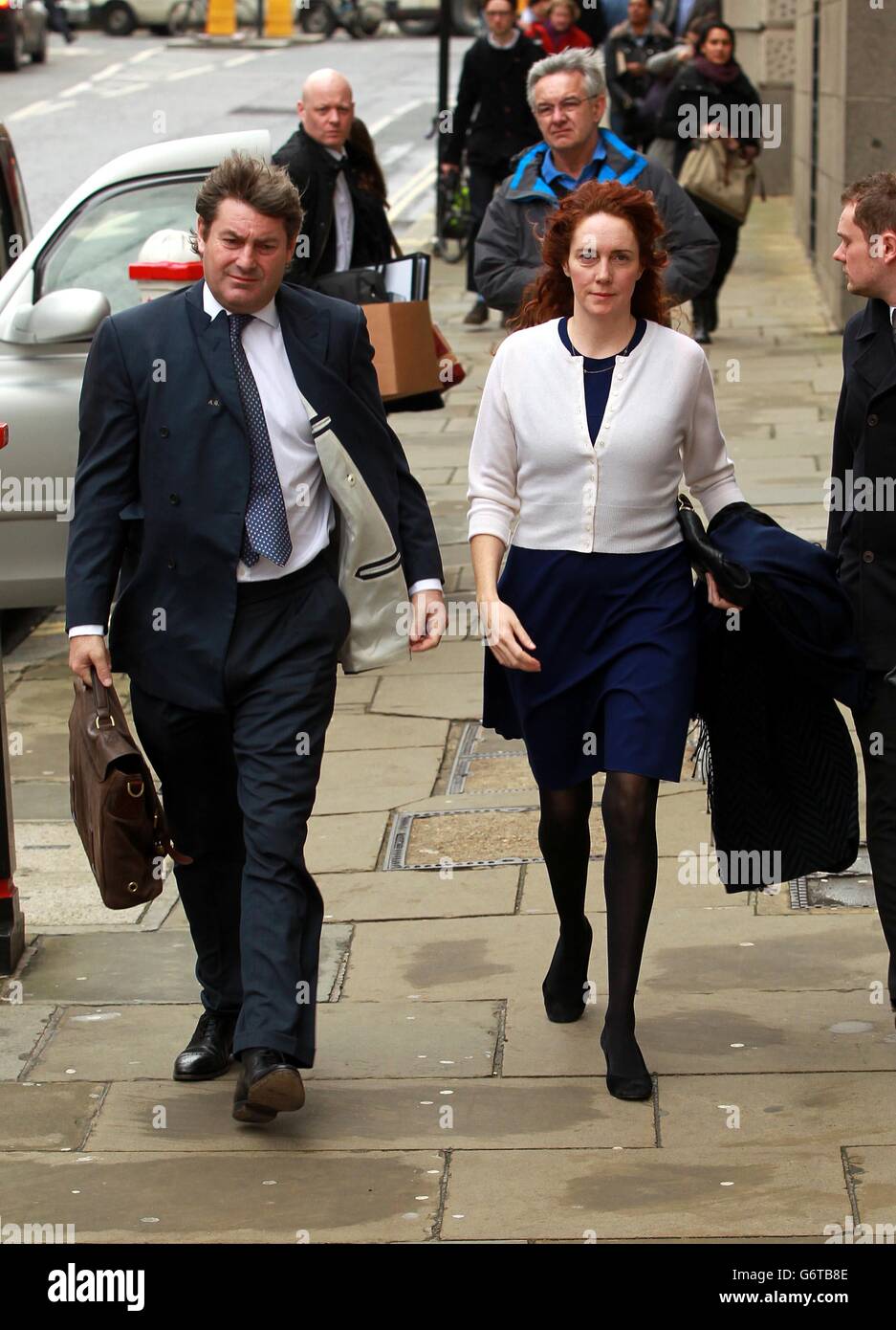 Phone hacking precedenti Foto Stock