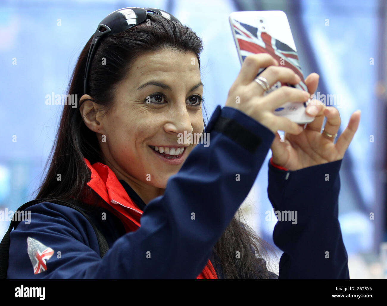 Sochi Giochi olimpici invernali - Pre-Games attività - Martedì Foto Stock