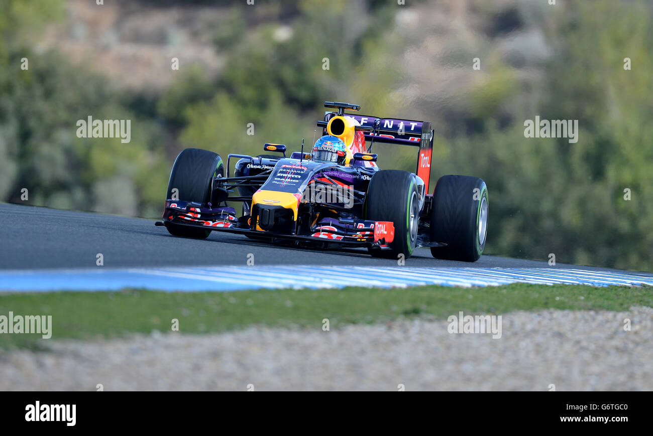 Formula Uno - 2014 Test - Giorno 2 - Circuito de Jerez Foto Stock