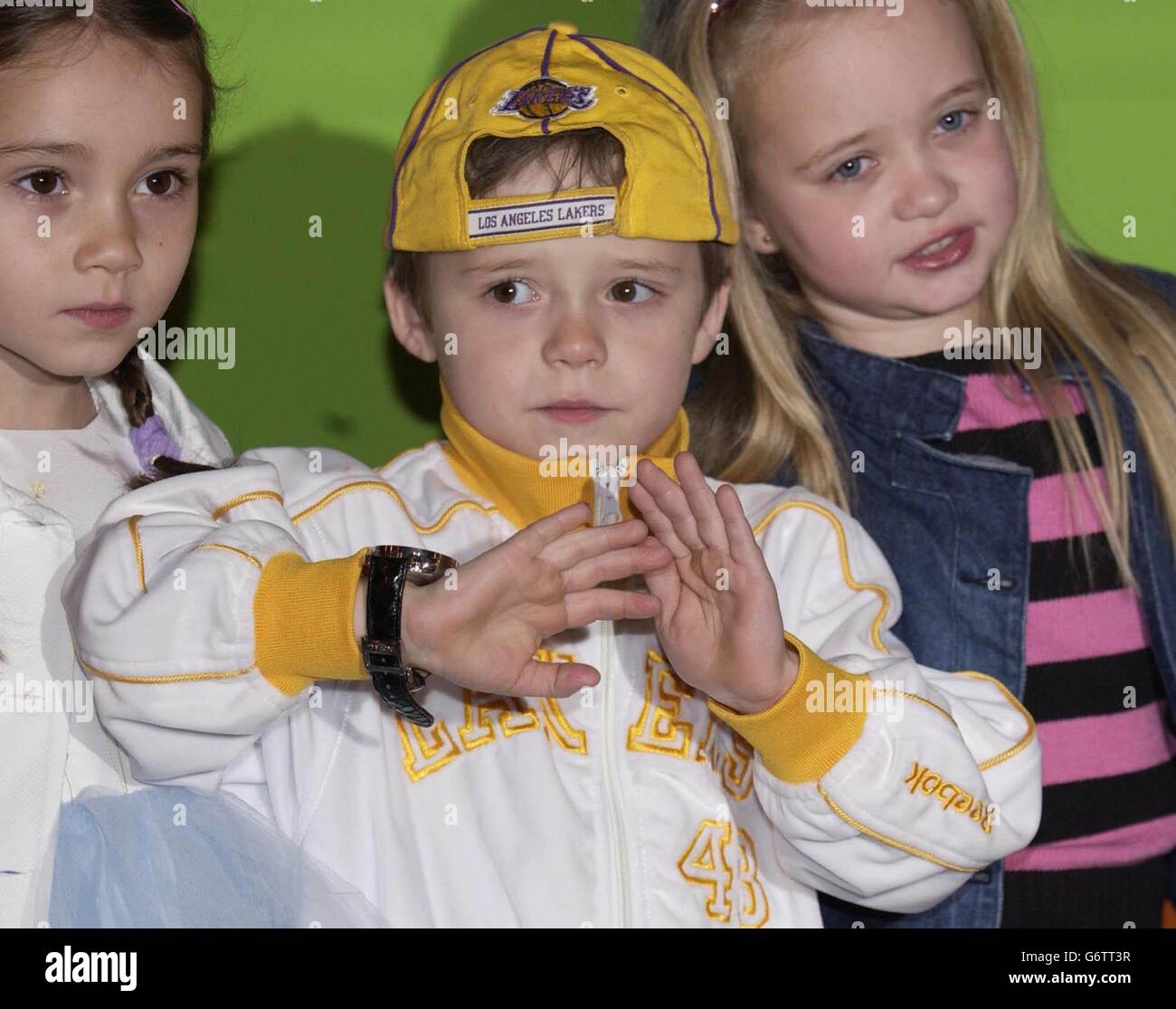 SHOWBIZ ScoobyDo Premiere Brooklyn Beckham Foto Stock