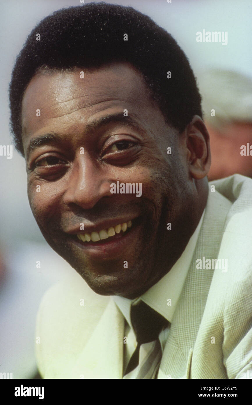 Soccer - Ritratto - Brasile International - Pele Foto Stock